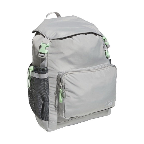 Adidas Light Gray Saturday Backpack - Picture 3 of 9